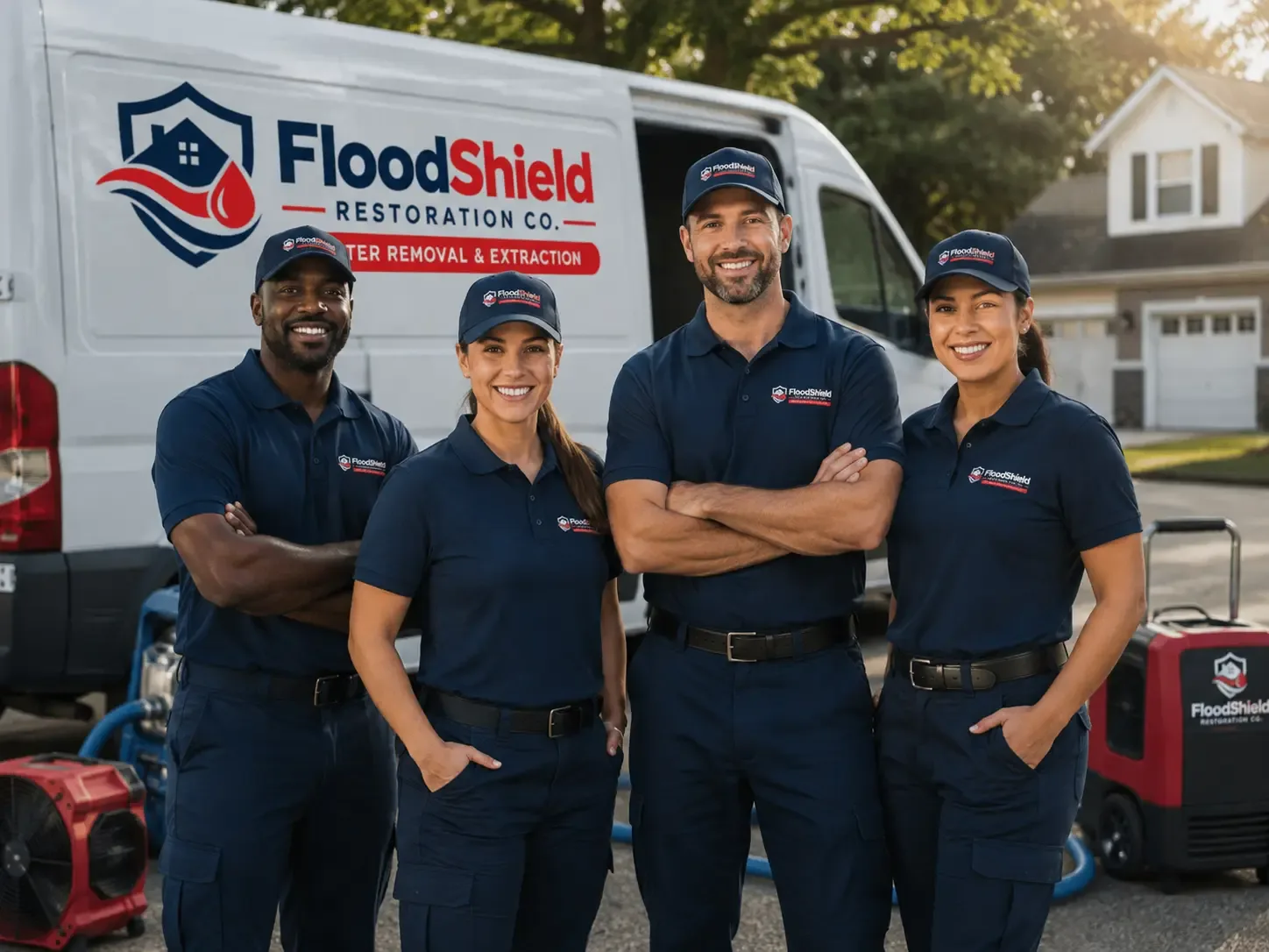 Flood Damage Restoration company in Fortuna, CA